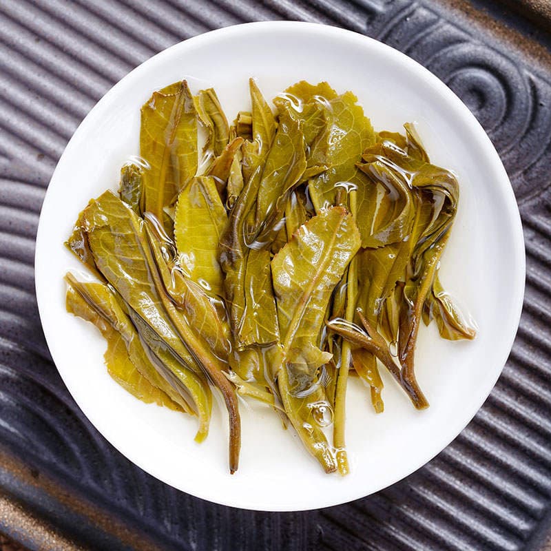 Yunnan Brown Mountain Ban Zhang Pu'Er xam yarpaq çayı, qədim ağaclardan, yaz çayı 4