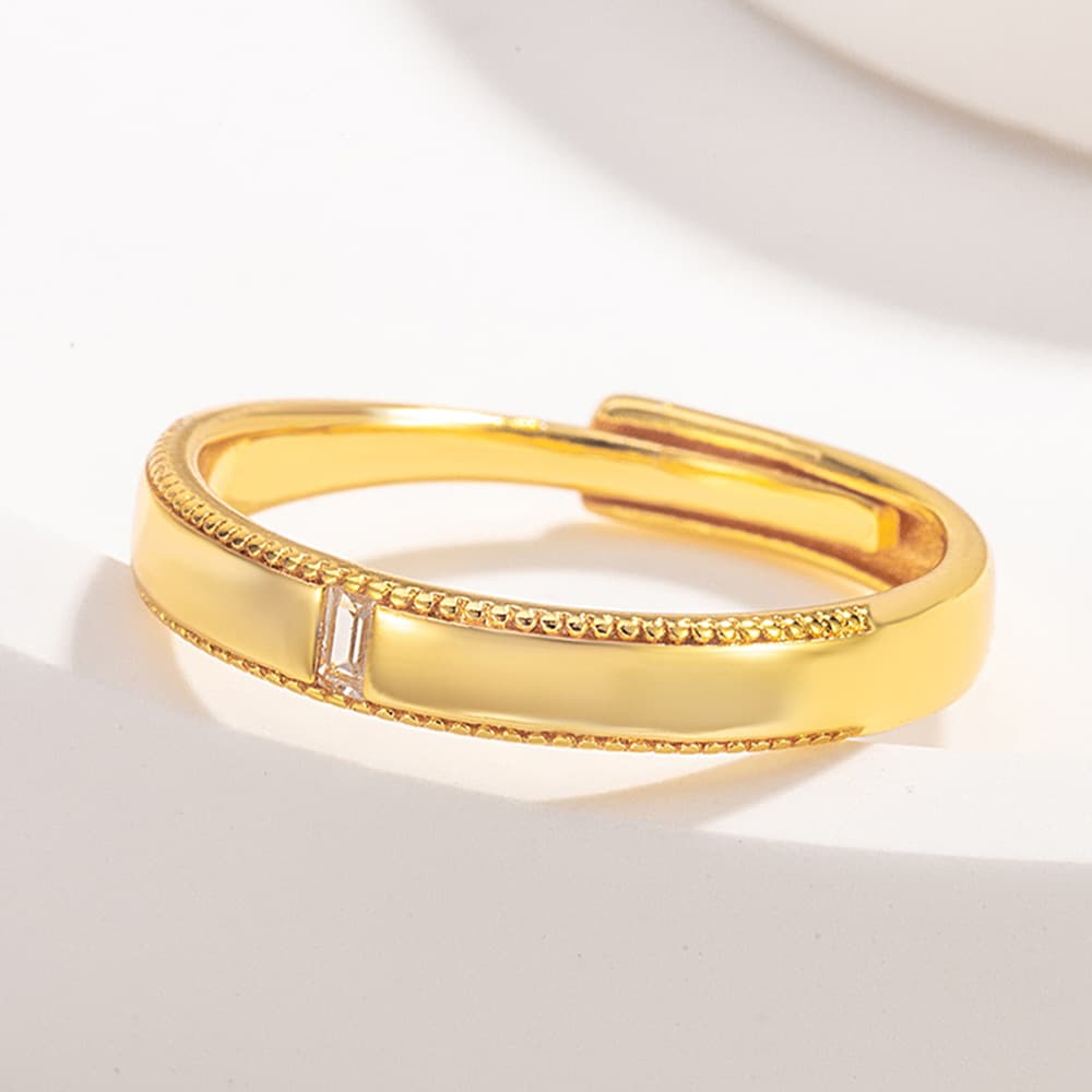 V131 men's model (copper plated with gold color)/piece