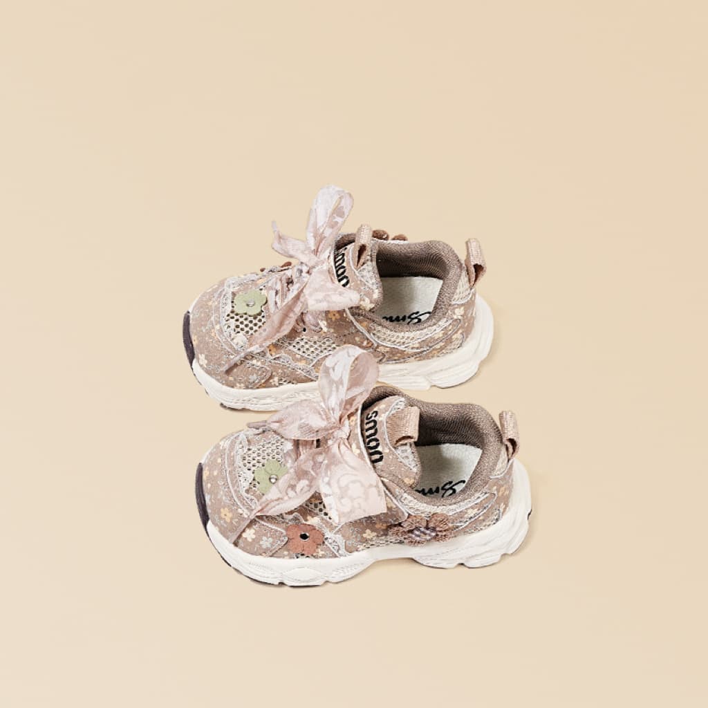 Khaki hollow mesh
