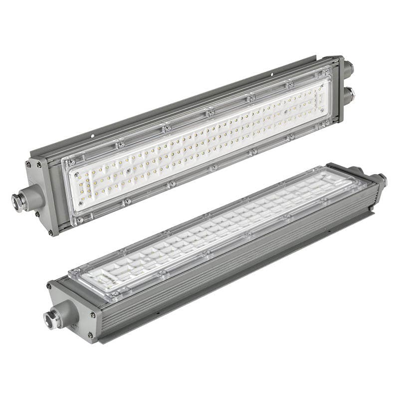1.2m LED sənaye partlayışa davamlı üçqat qoruyuculu zolaq lampa, zavod və sexlər üçün 5