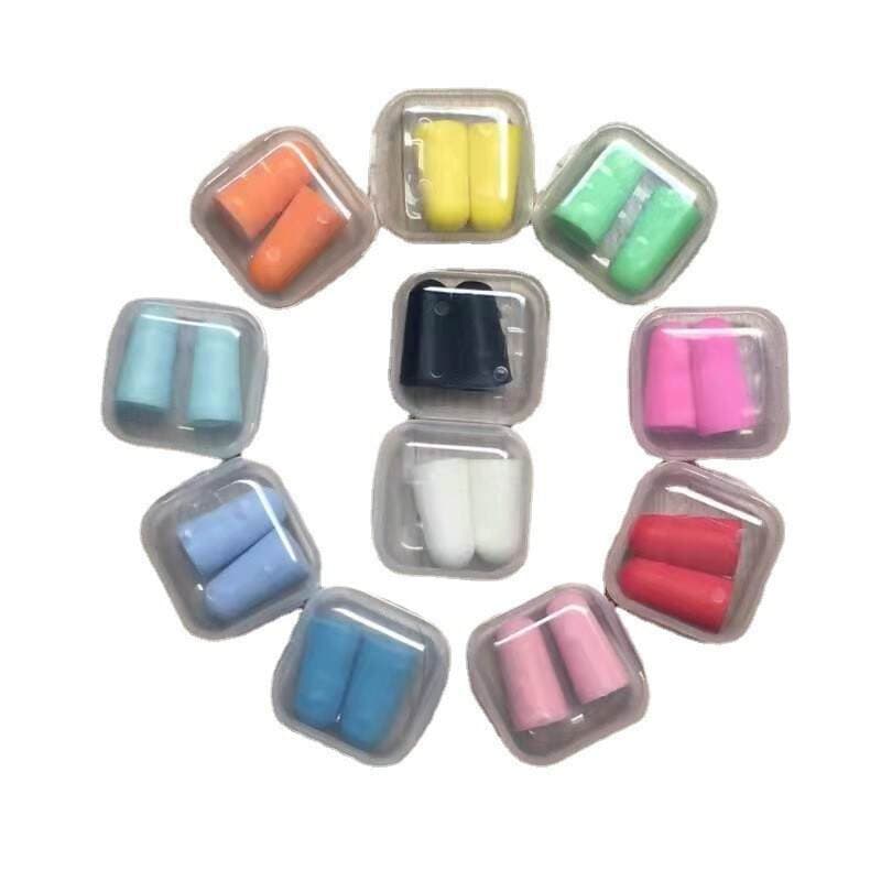 Sponge Earplugs, Earplugs, Anti-Noise Factory, Sound Insulation, Noise Reduction, Anti-Snoring, Learning, Sleep, Boxed 5