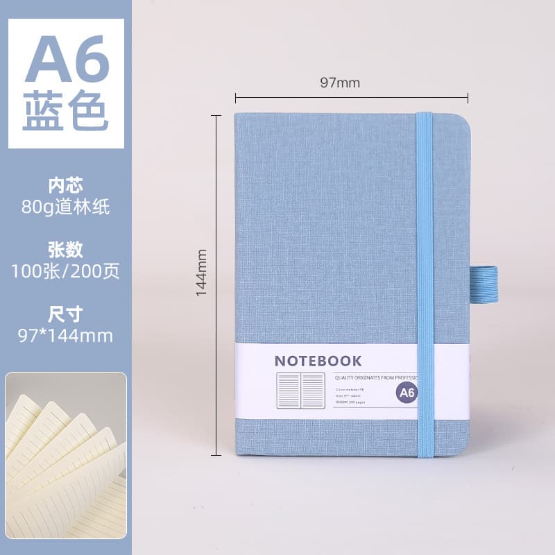 A6 blue