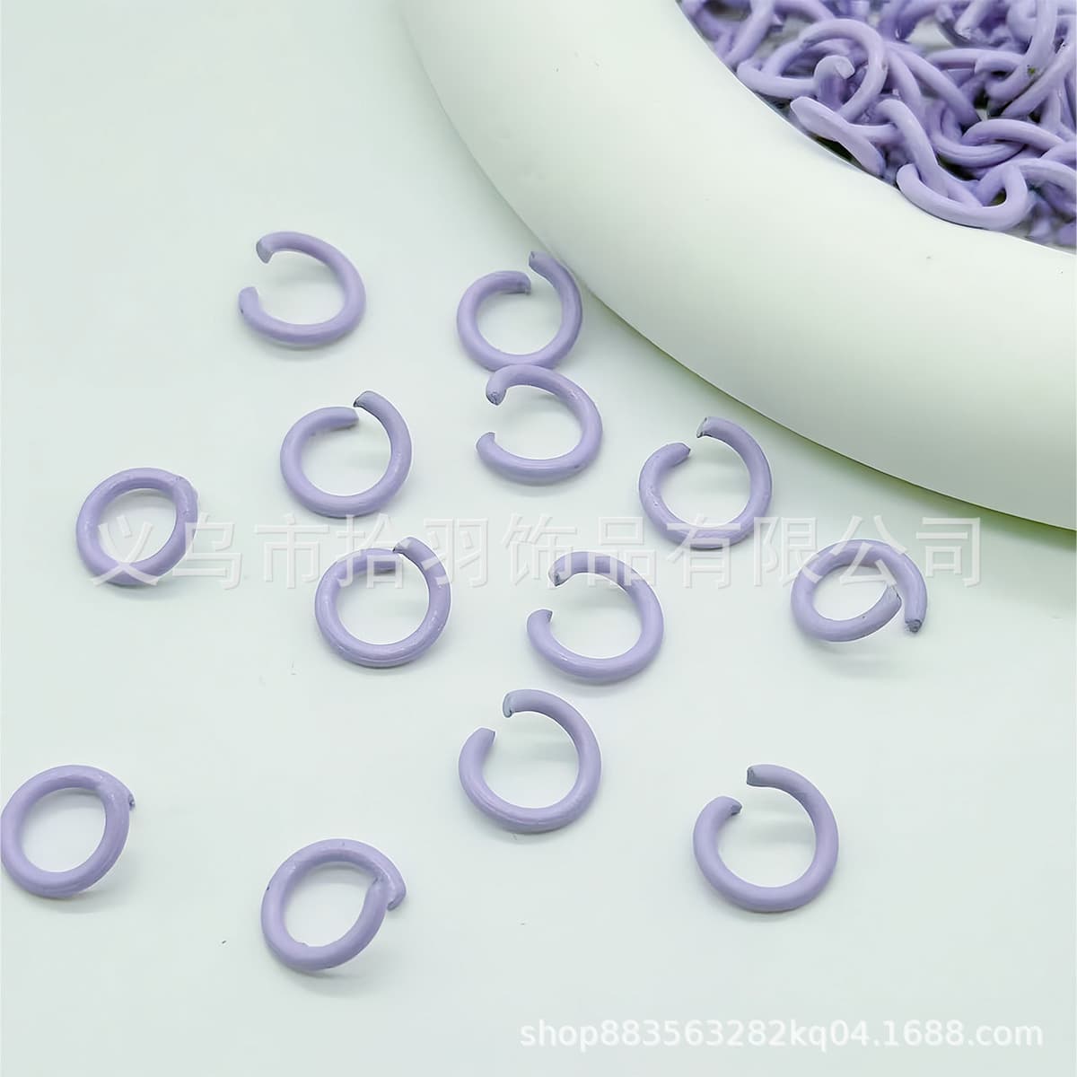 [light purple] open circle