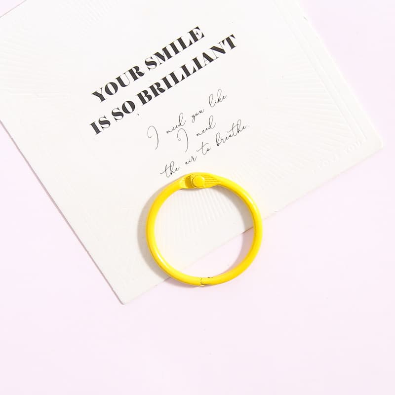 Yellow 3cm clamp ring
