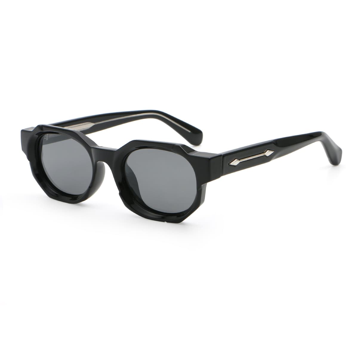 C1 bright black frame/all gray film