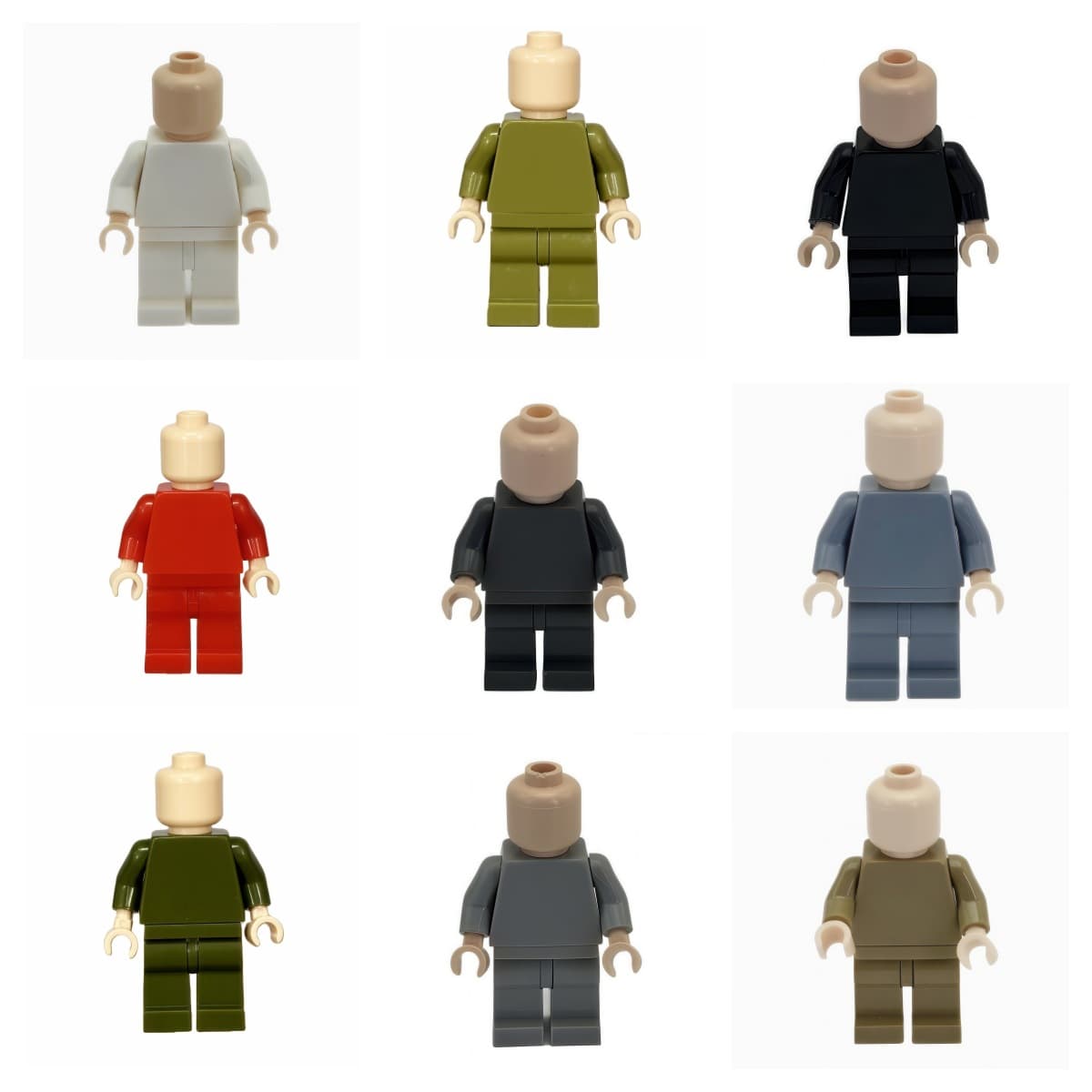 9 colors can be mixed and matched in each part (remarks)