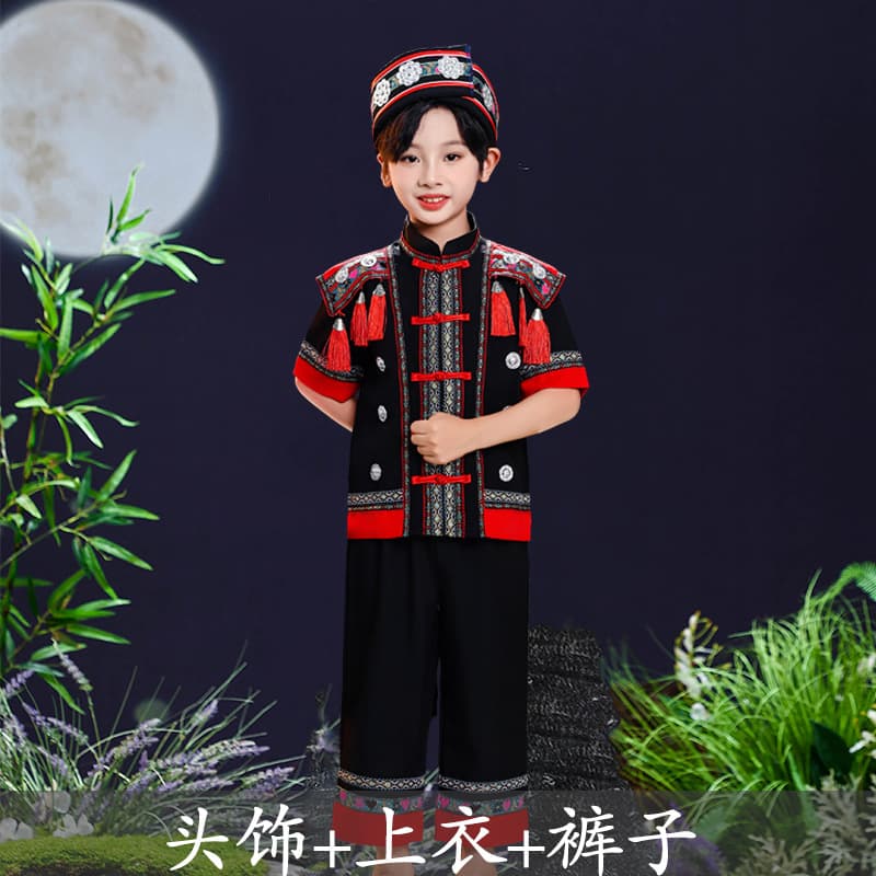 H-02 black male + hat