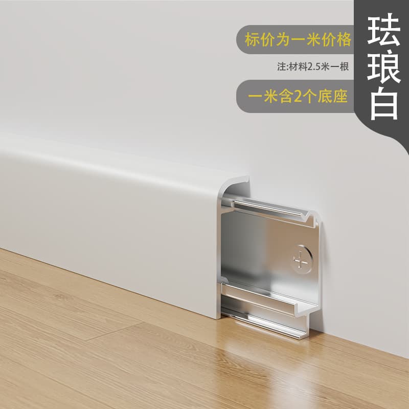 Enamel white—0.8 thick 1m price