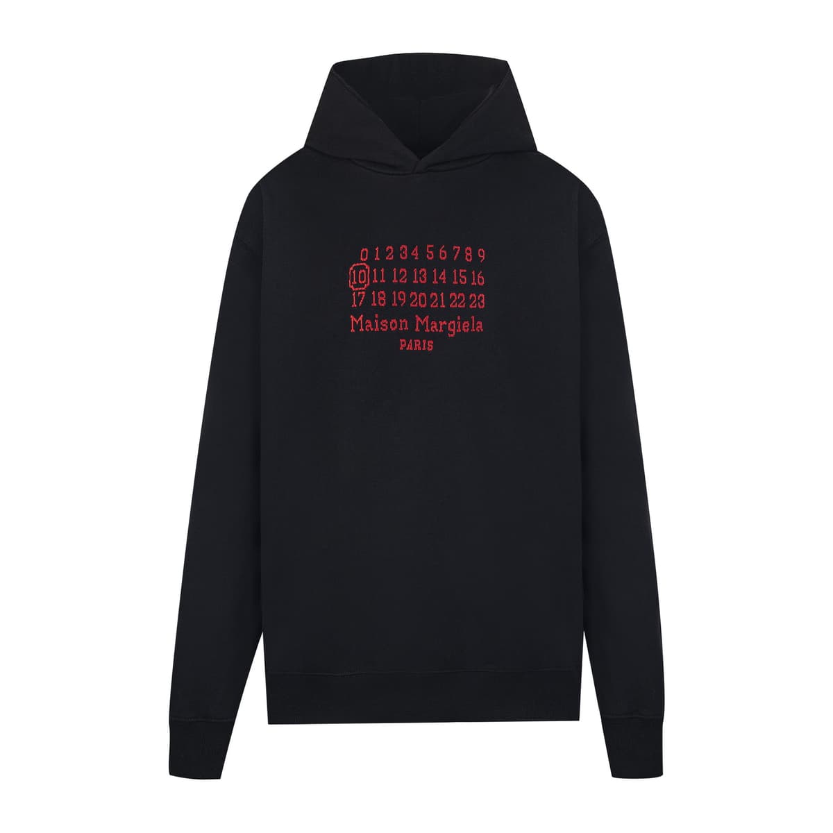 902 black red embroidery