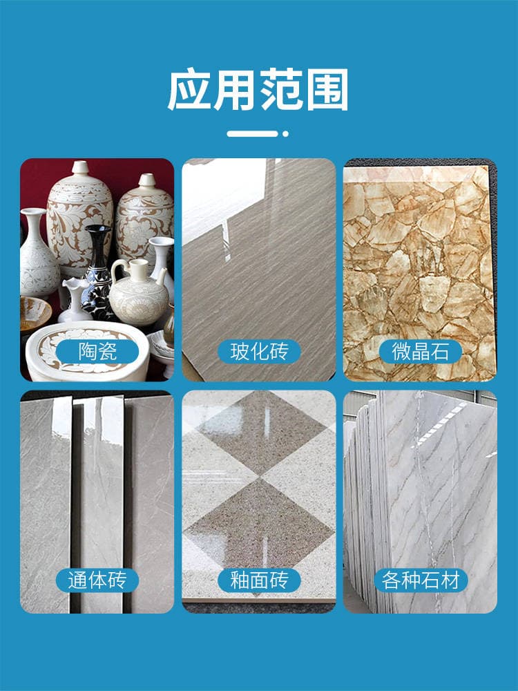 Ceramic Tile Cutting Blade for All-Ceramic Vitrified Tiles, Ceramic Angle Grinder Blade, Dry Cutting Saw Blade Without Chipping Edges 3
