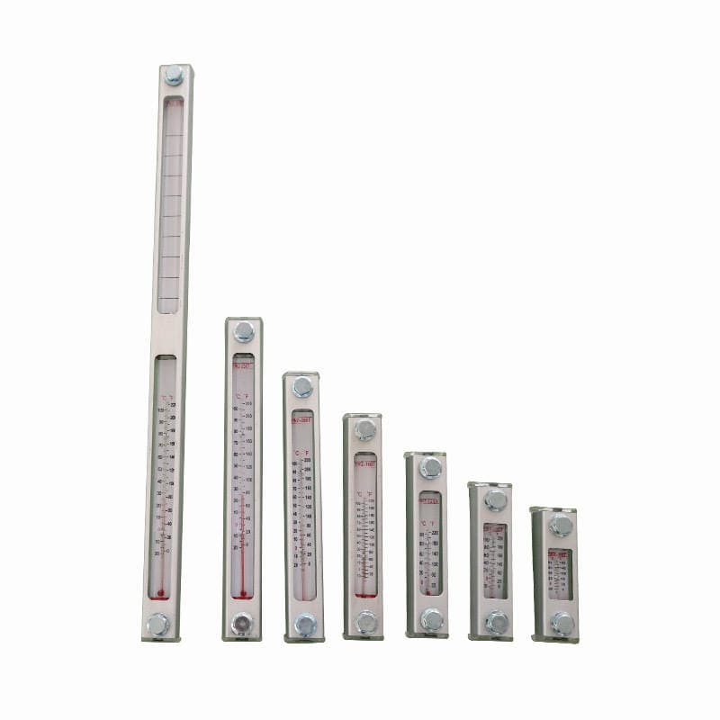 YWZ series liquid level thermometer column type fuel tank level gauge water thermometer oil gauge aluminum alloy shell thermometer 4