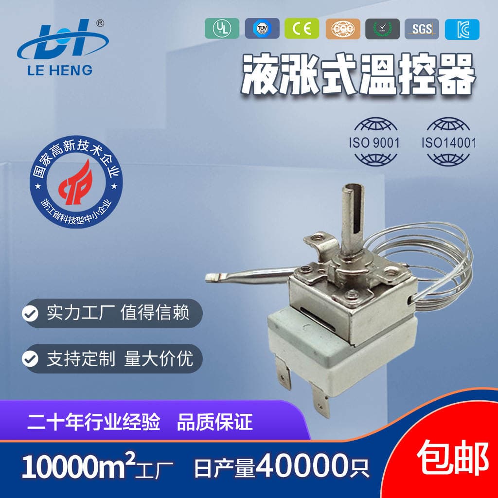 Wenzhou Leheng Thermostat Adjustable Temperature Intelligent Laboratory Equipment Air Conditioning Heat Treatment High Temperature Switch 1