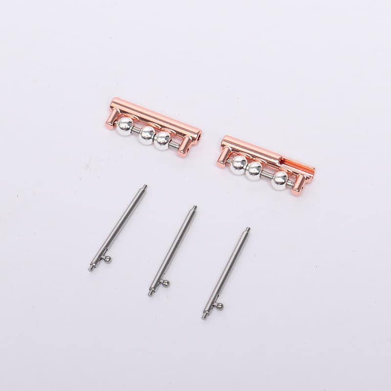 [raw ear model] rose gold-3 beads
