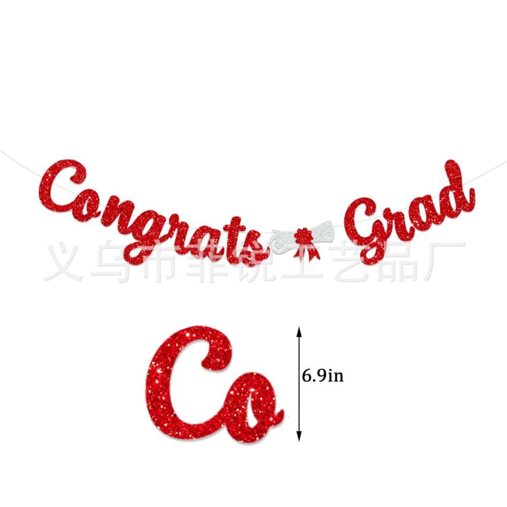 Dfq492-5 red congrats grad latte art
