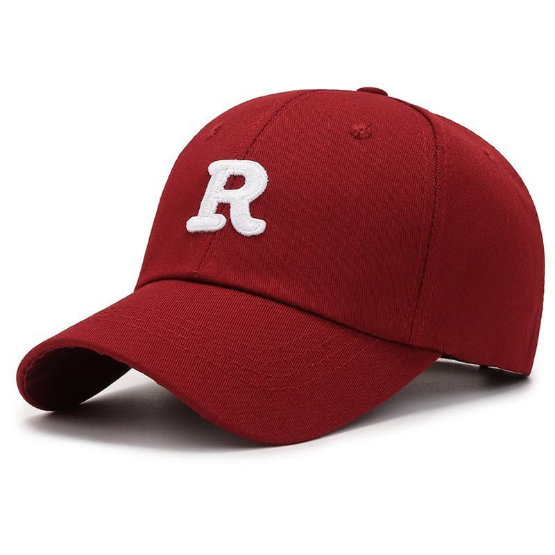 R label wine red