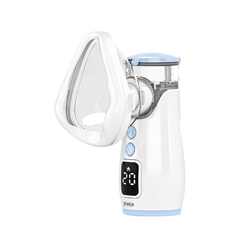 Uşaqlar üçün əl tipli mikrotorlu tibbi nebulizer, evdə istifadə üçün portativ 5