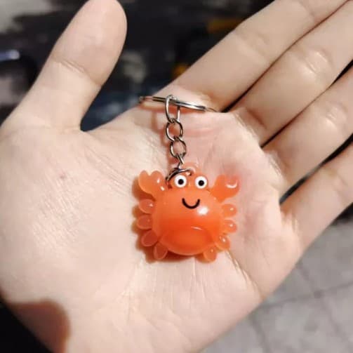 1 crab keychain