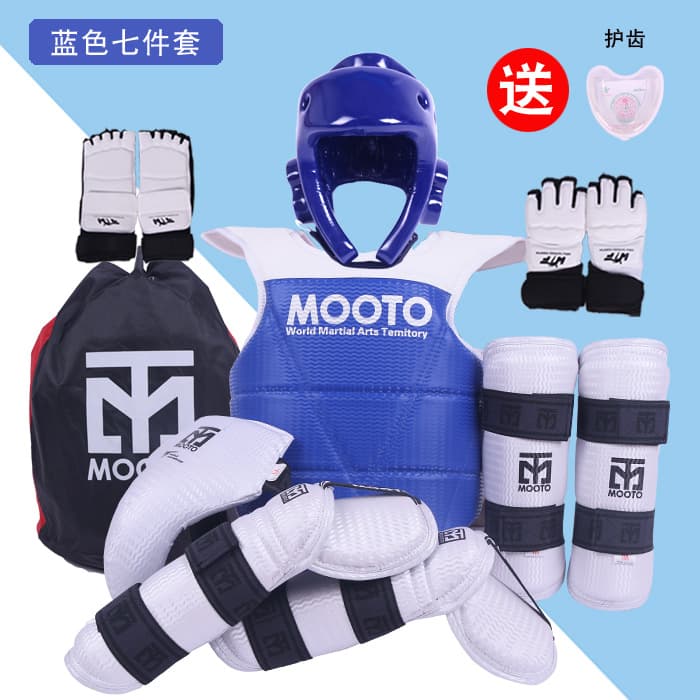 Water Ripple Blue-Seven Piece Set
