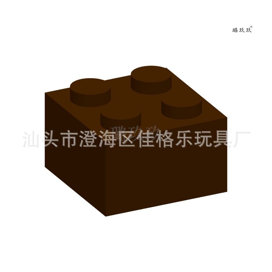 Dark brown (about 42 pieces)