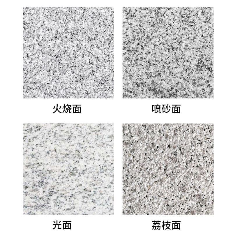 Granite Stone, Sesame Gray Fire-Polished Slabs, Floor Tiles, Sesame White Yard Tiles, Outdoor Stone Slabs for Paving 3