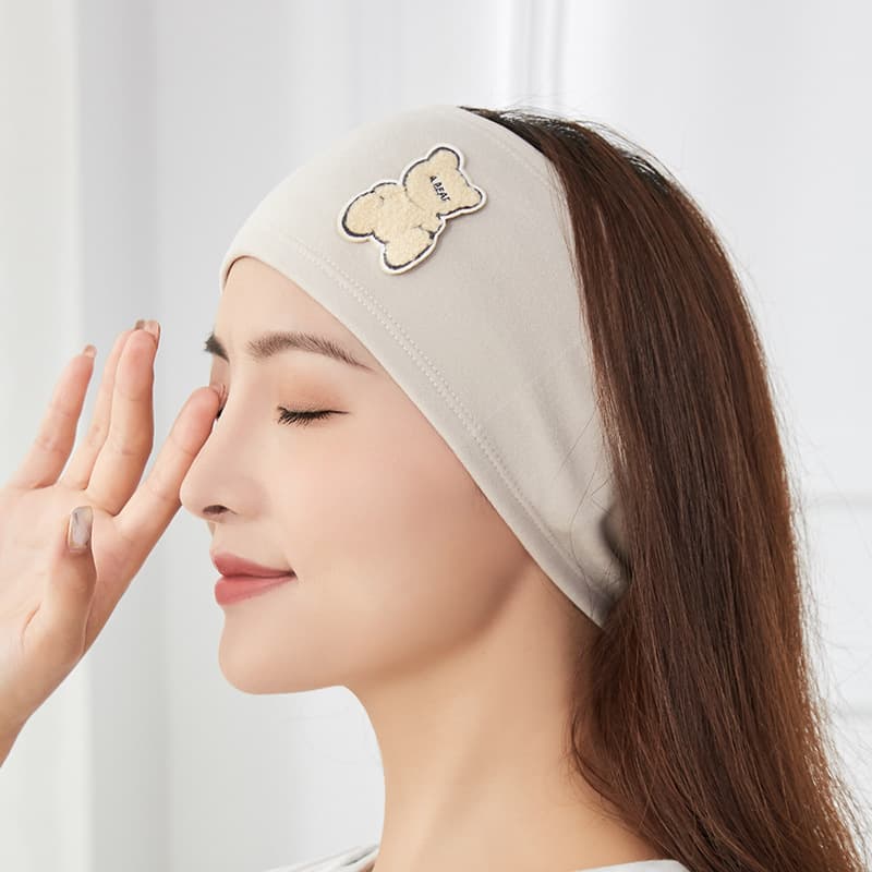 De Rong Yuezi Turban Rice Apricot