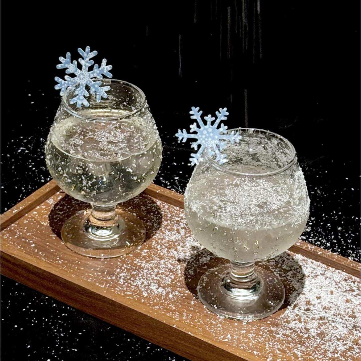 Christmas Wine Glass, First Snow Cocktail Glass, Brandy Glass, Creative Cocktail Glass, Red Wine Goblet, Beautiful Wine Glass 3