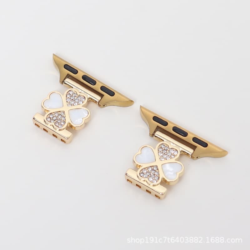 Four-leaf clover-gold