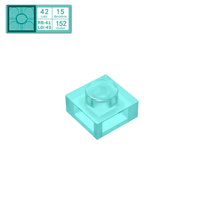 Bright light blue
