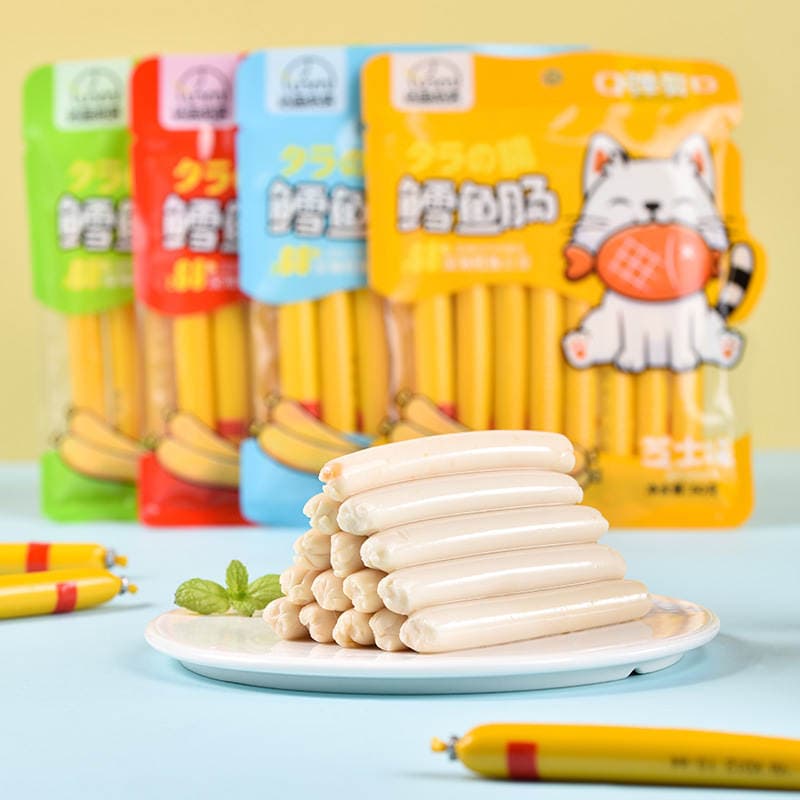Fasi Miyu Cod Sausage Children's Snacks Ready-To-Eat Original Fish Sausage Fish Sausage Sausage Ham Sausage Snack Food 3