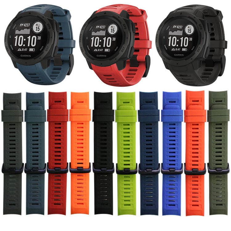 For Jiaming Garmin lnstinct Watchband Instinct Watch lnstinct2 Silicone Watchband Factory Spot 1