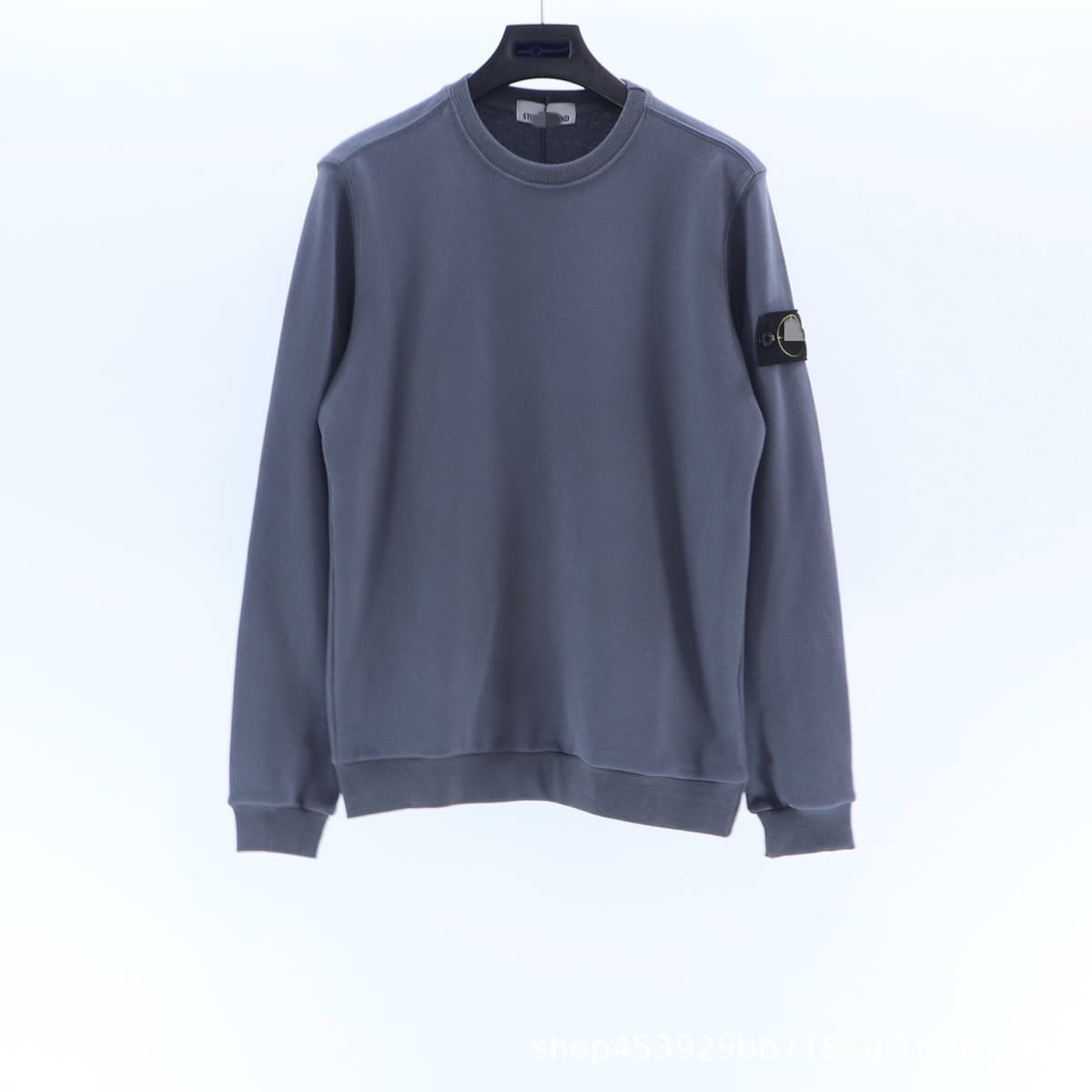 811 gray blue terry