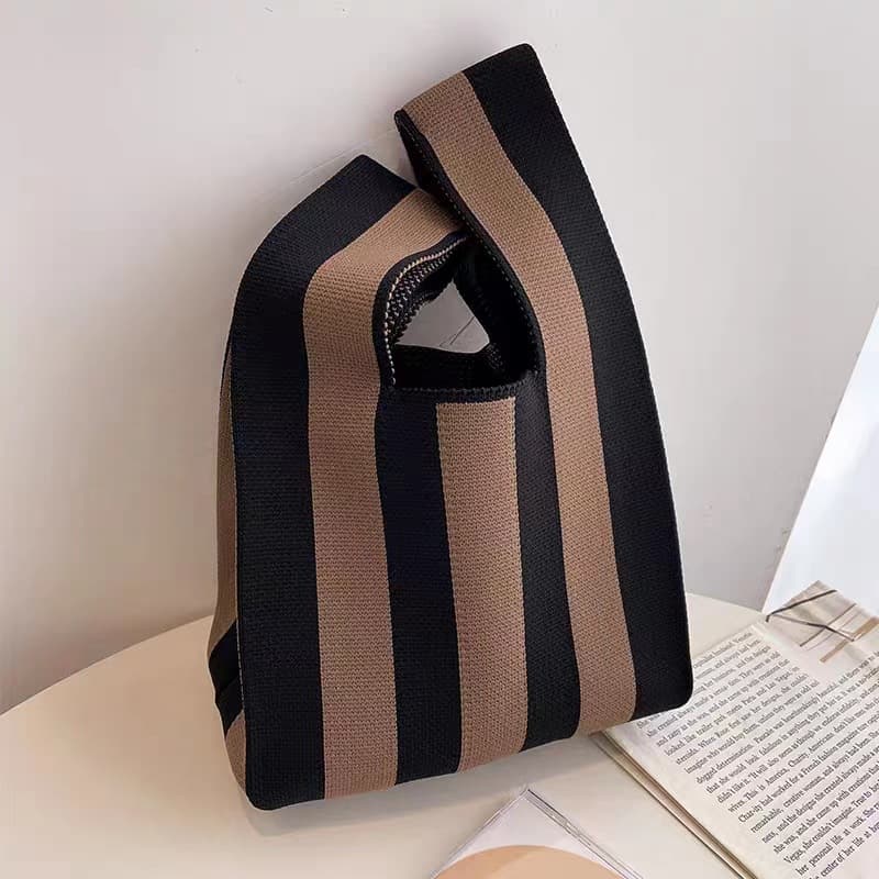 Vertical Stripe-Black Cafe