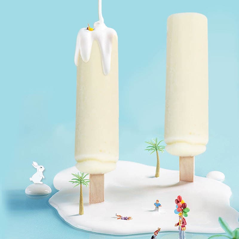 Bright White Rabbit Südlü Şokoladlı Badamlı Toffee Dadlı Klassik Dondurma 2