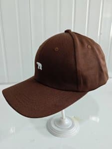 Bear label brown
