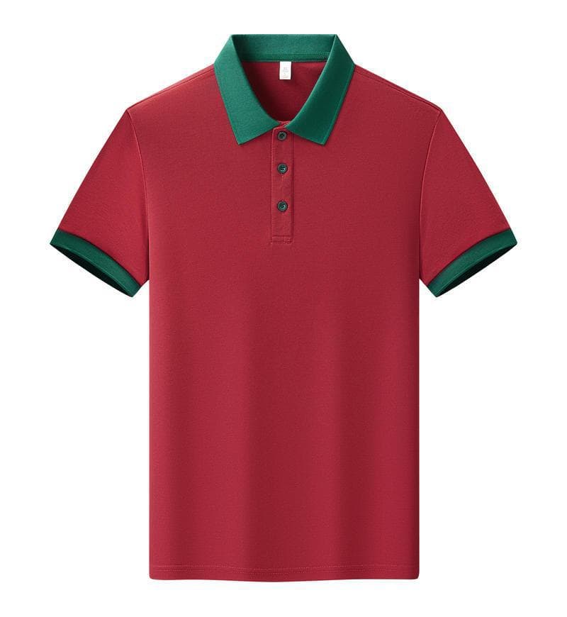 Maroon and dark green (full color 5566)