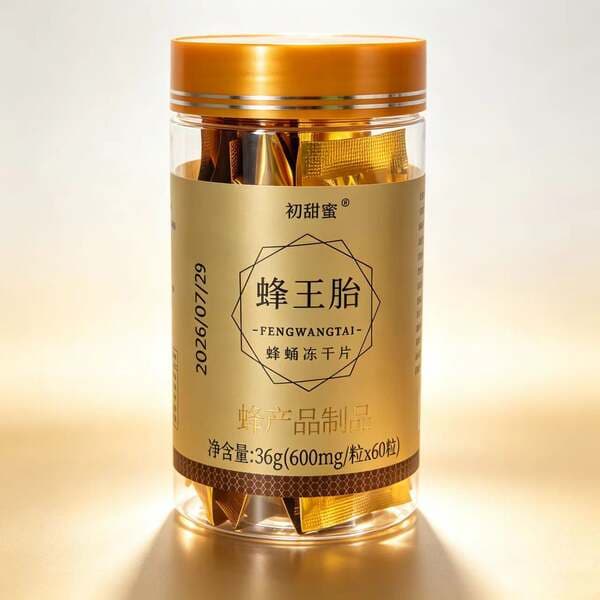 Chutianmi Queen Bee Larva Freeze-Dried Tablets, Bee Product Pressed Candy, Available from Source Factory, Ready for Delivery