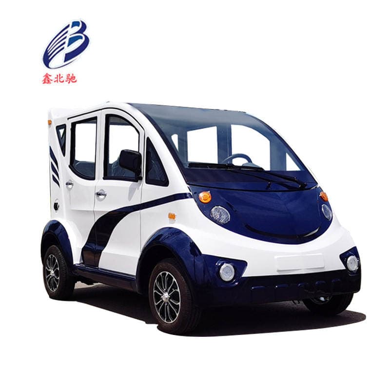 6-8 yerlik elektrik dördtəkərli patrul avtomobili, əmlak və zavod təhlükəsizliyi üçün. 5