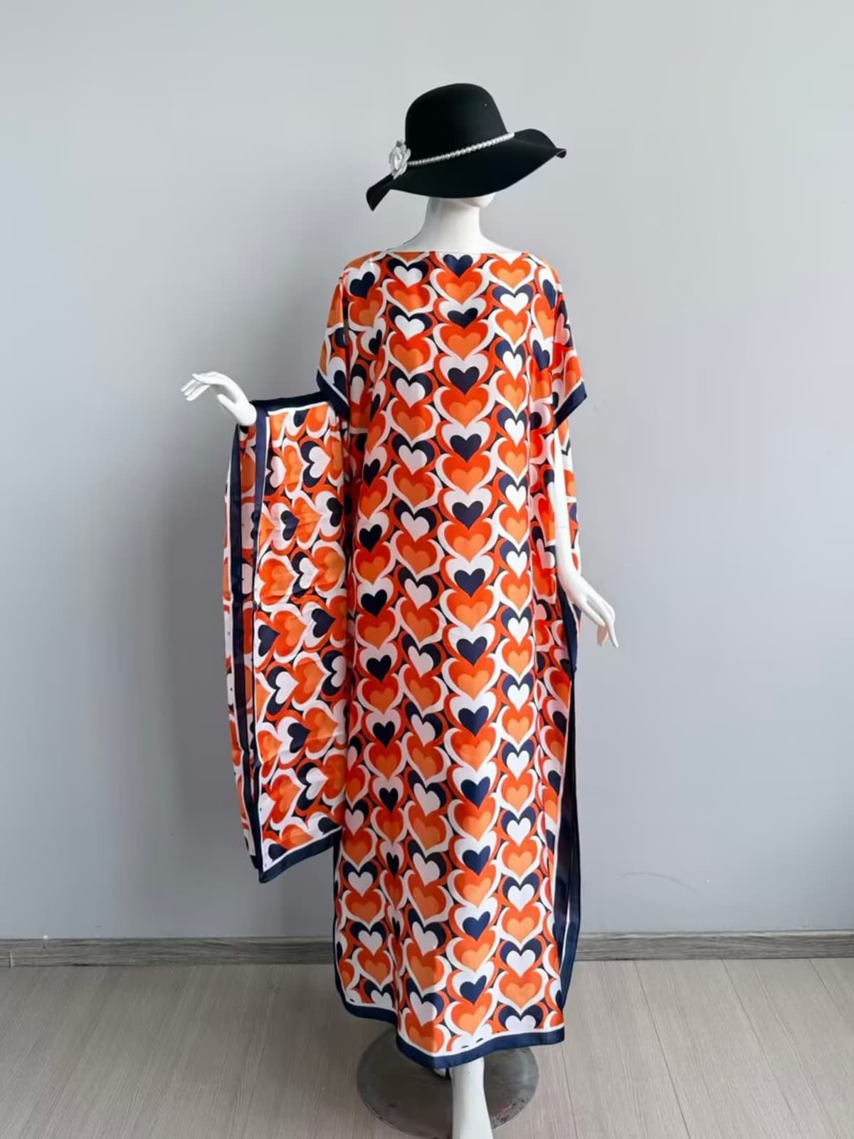 382-shadow love-orange navy blue