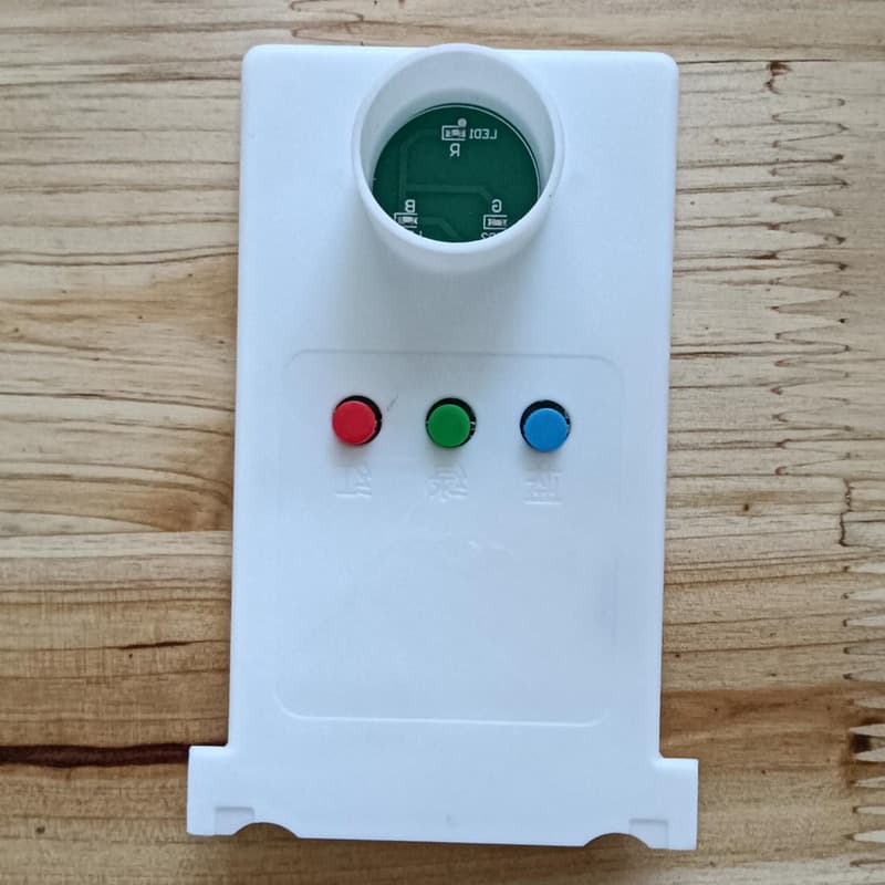 Three primary colors of light (white new)