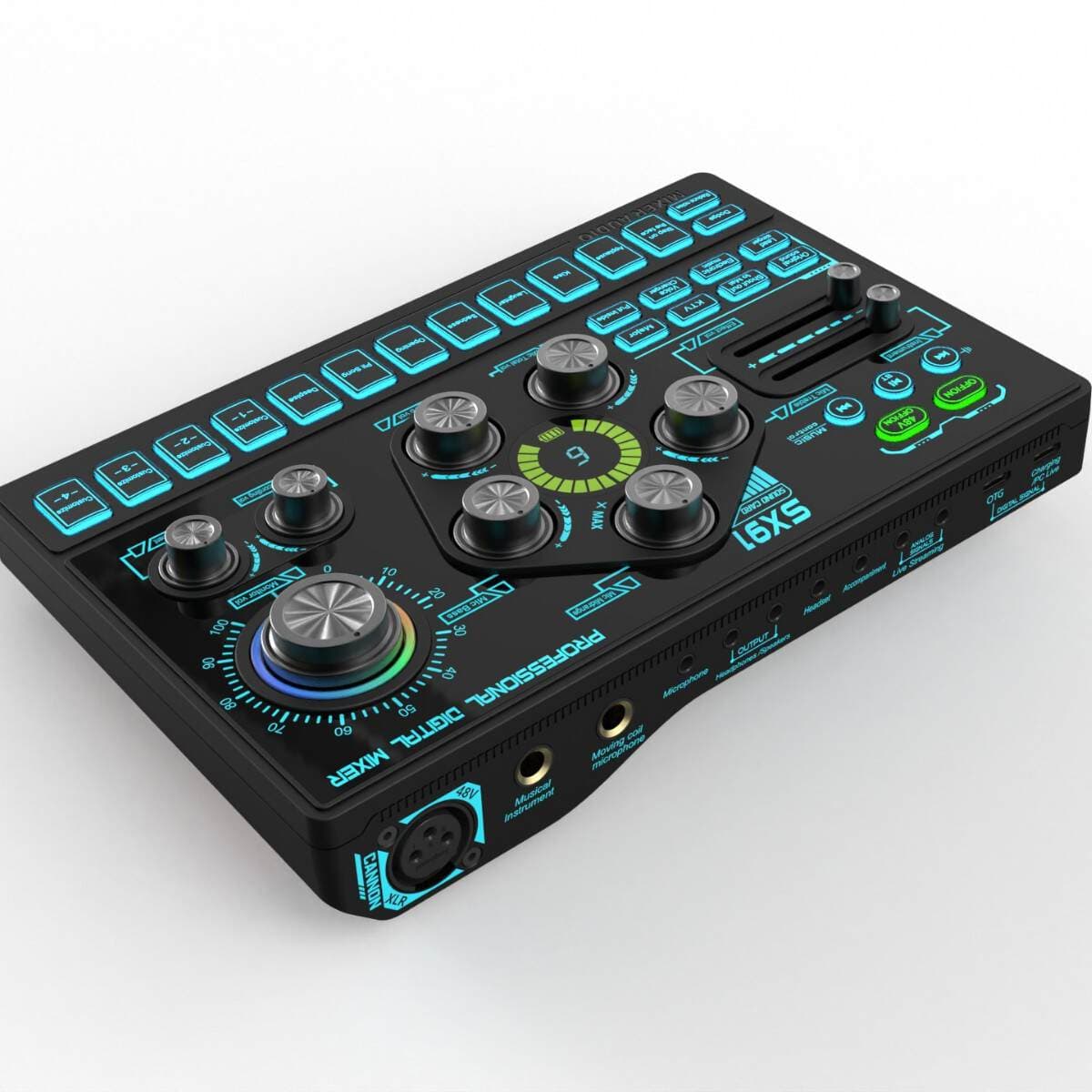 New Sound Card Sx91, a Selected English Live Streaming Dedicated Sound Card for Mobile Phones and Computers, Complete Set of Mobile Device Sound Cards 3