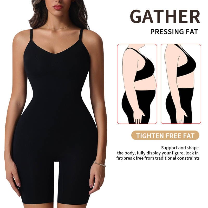 European and American Kardashian-Style Shapewear, Tummy Control and Butt-Lifting Tight-Fitting Shapewear for Women, Body Shaping Skim Underwear 3