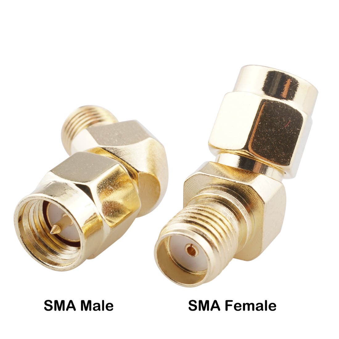Sma Male to Female 45 Degree Connector through Gold Plating Can Be Customized According to the Sample Male and Female Interconnection Device 5
