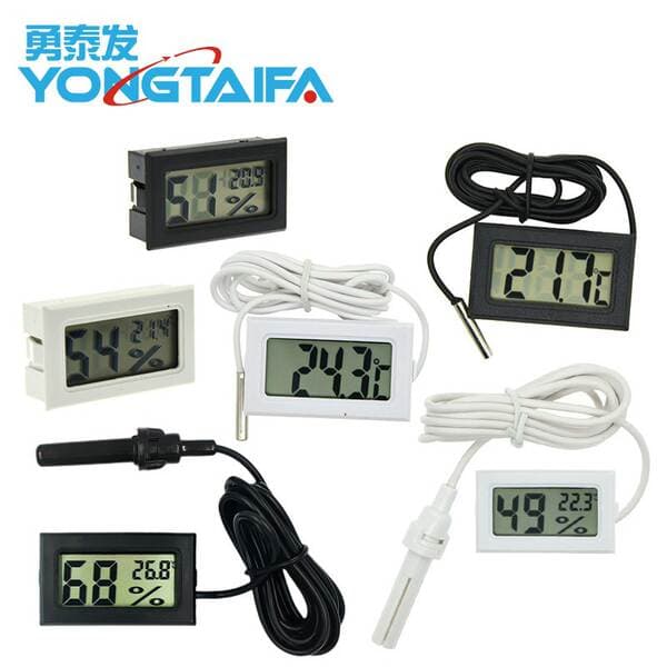 Embedded Digital Thermometer with Probe, Electronic Temperature Detection Sensor Fy-10 Fy-11 Fy-12
