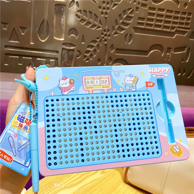 Vitality cute pet tablet magnetic beads-blue