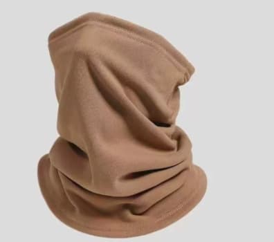 Hat + scarf set [khaki]