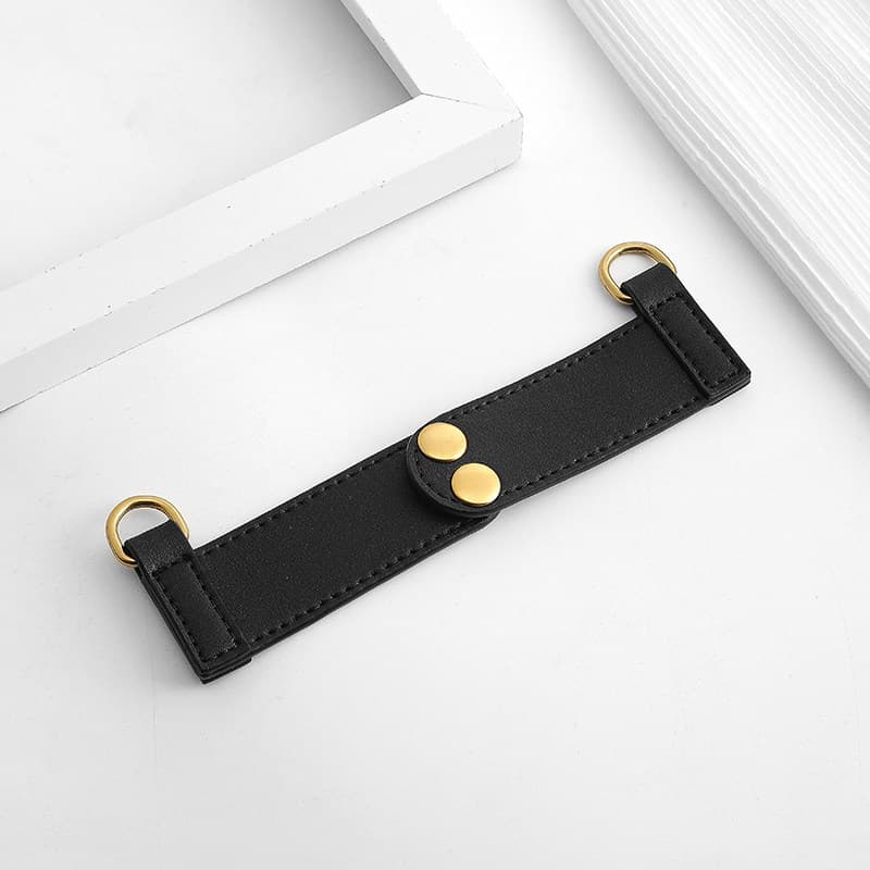 Black modified leather strip (patented model)