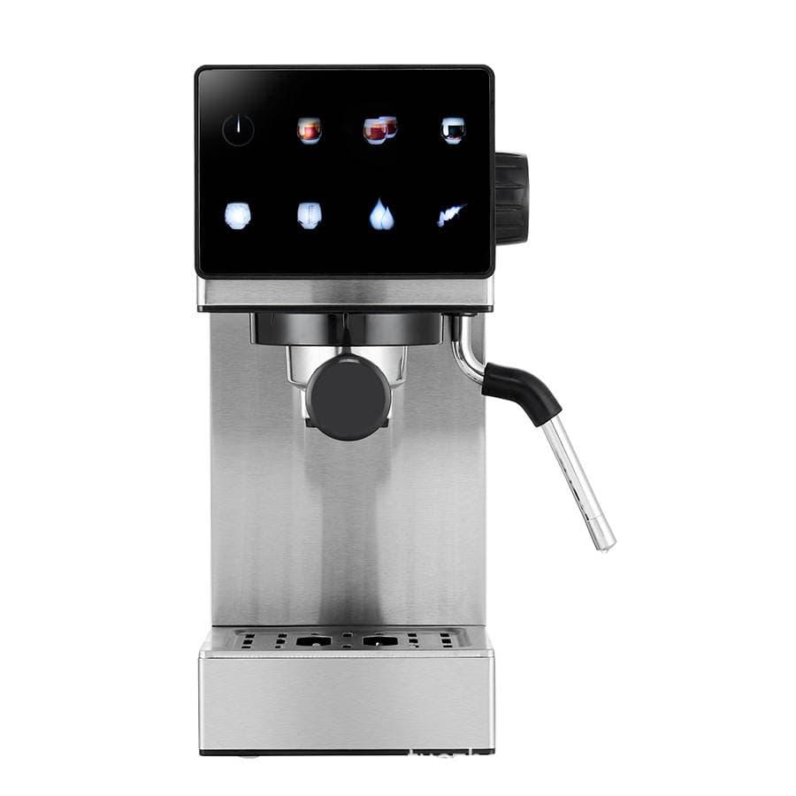 Kiçik yarı-avtomatik elektrik espresso qəhvə maşını, ev üçün 4
