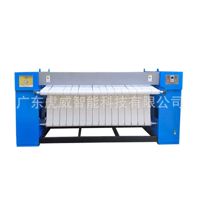 Small Hotel Bed Sheet Ironing Machine for Laundry and Washing Plants, 2.5m Single Roller Linen Ironing Equipment 5