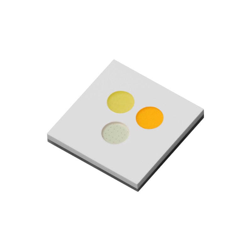 Domestic 7070 30W round-core white-coated flat-head white, yellow, blue tri-color high-power LED lamp beads for stage lighting 5