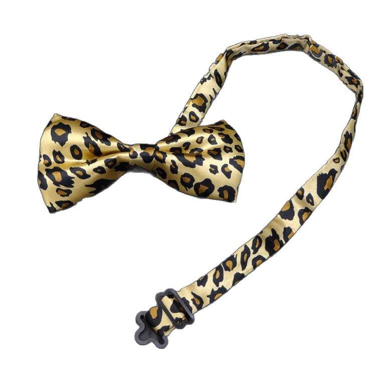 Korean Style British Dress Wedding New Best Man Performance Activity Butterfly Tie Bow Tie Printed Color 5
